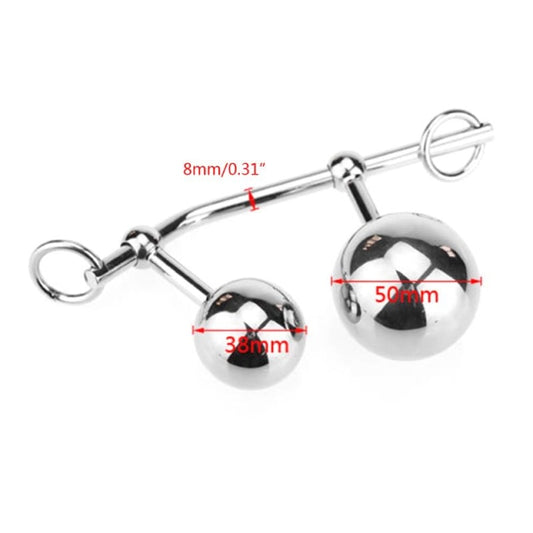 Double Ball Anal Plug Vaginal Belt Anal Hook Asslock Chastity Device FOR WOMEN Sex Toys -lovershop01
