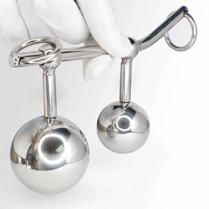 Double Ball Anal Plug Vaginal Belt Anal Hook Asslock Chastity Device FOR WOMEN Sex Toys -lovershop01