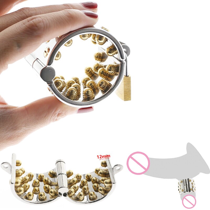 KALI'S TEETH BRACELET 4 ROWS CBT TORTURE DEVICE Sex Toys -lovershop01