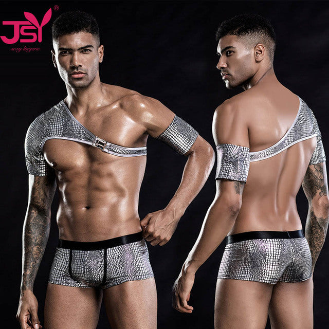 Sexy Exotic Men Police Lingerie Set Role Cosplay Costume