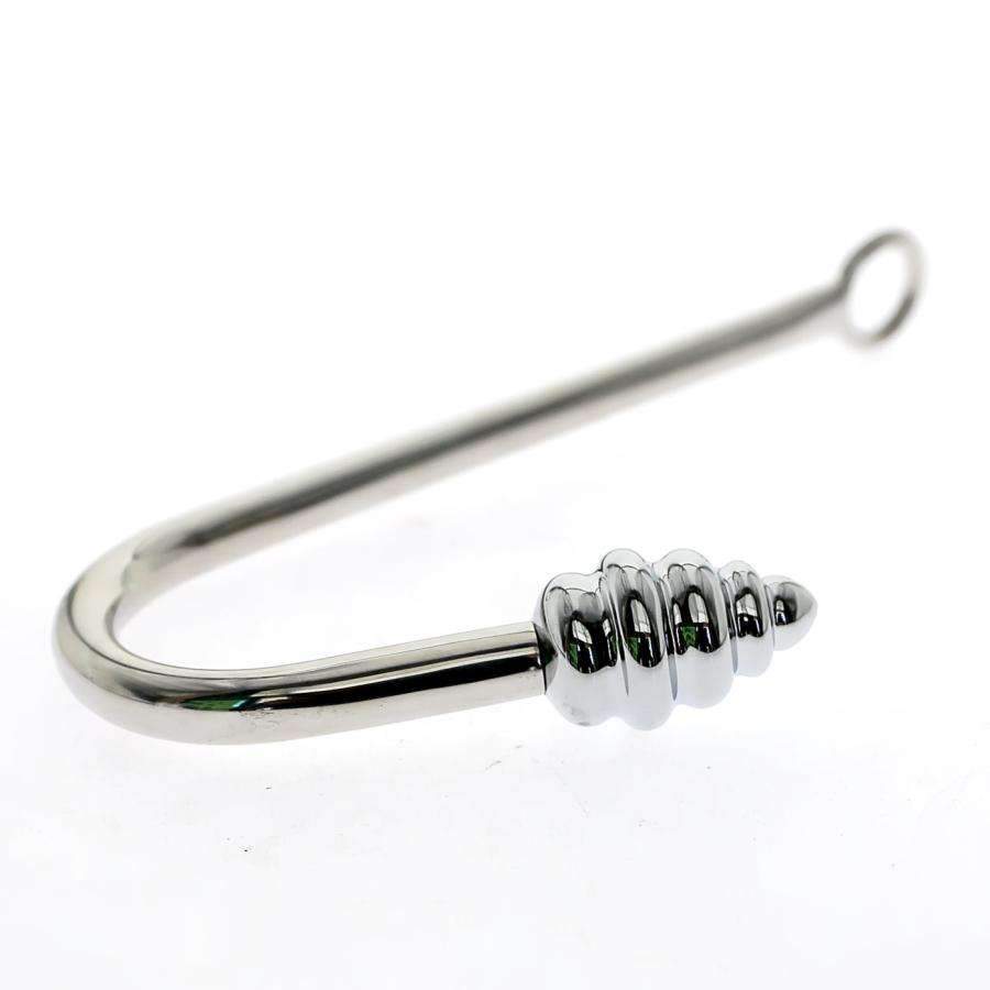 Versatile anal hook perfect for BDSM rope scenes