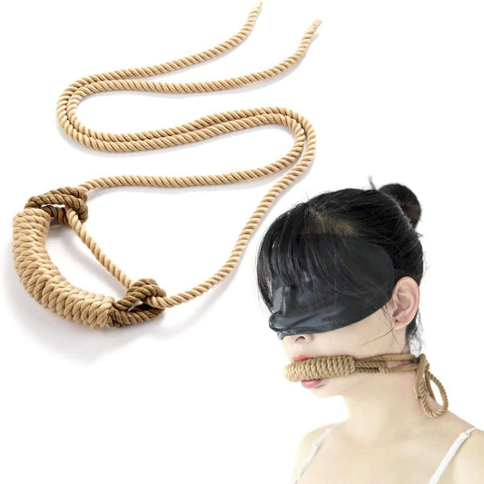 Is this rope gag safe for beginners in BDSM?
