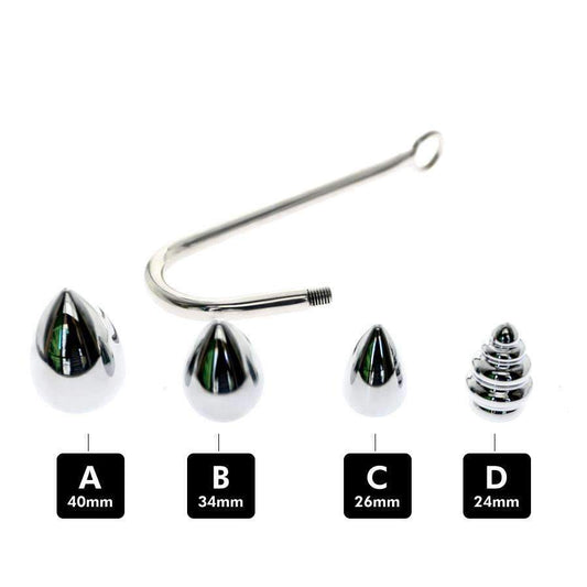 Custom design anal hook for rope bondage fun