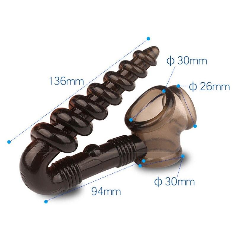 Discreet silicone anal toy