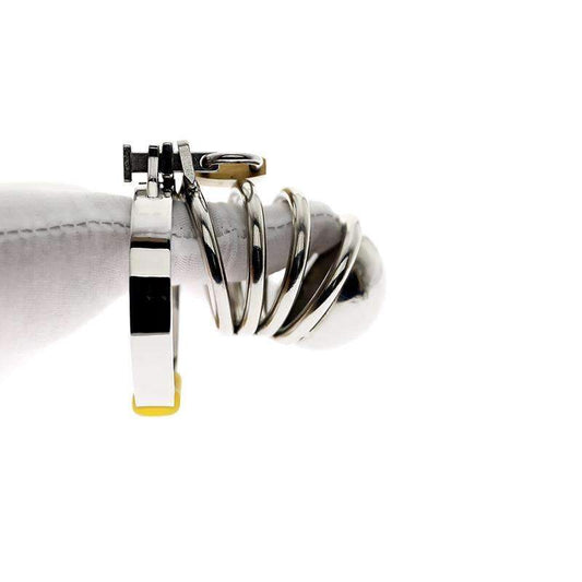 Secure cock cage for male control