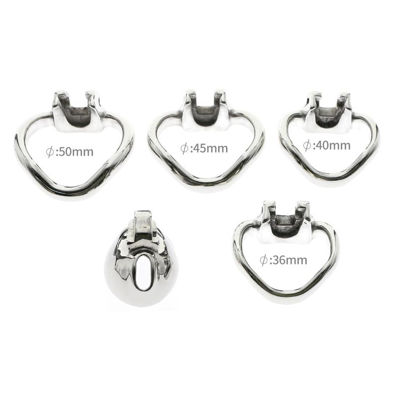 Smallest steel chastity cage