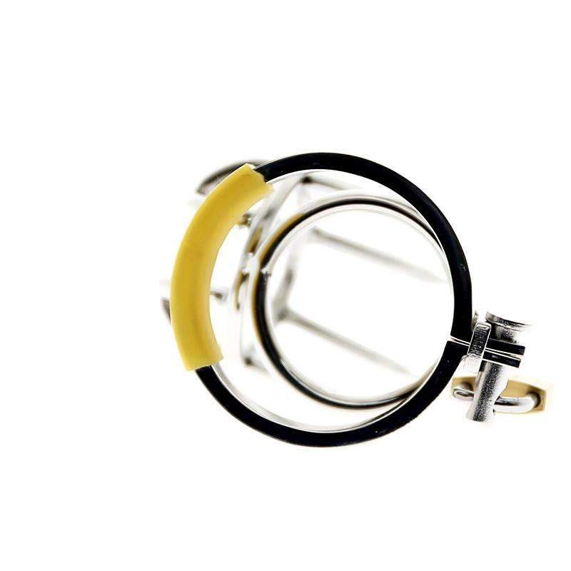 Comfortable wide chastity device