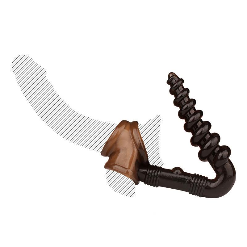 Soft silicone anal plug for beginners