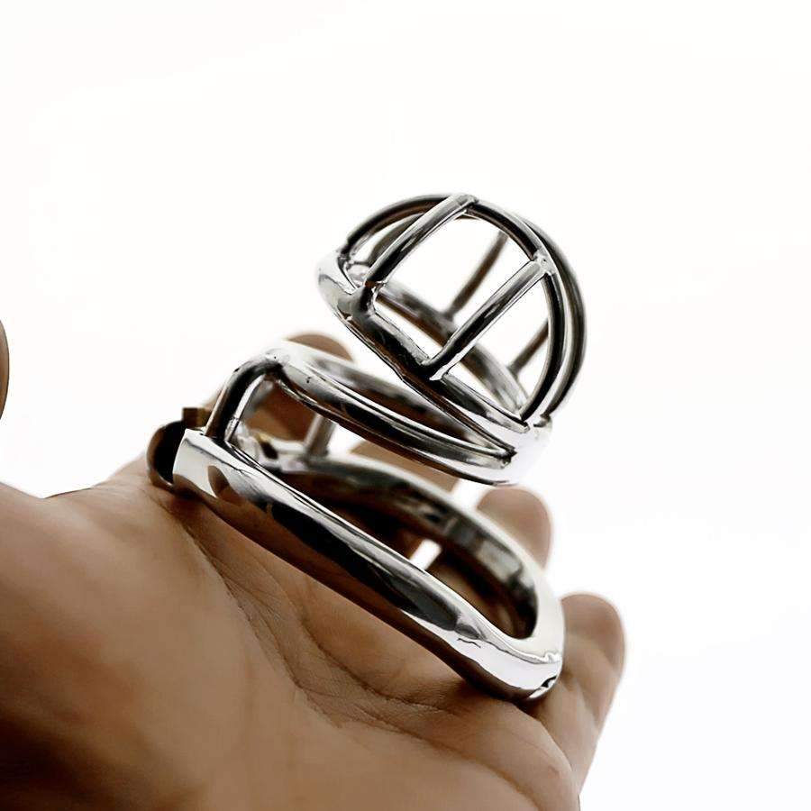 Small cock cage for chastity control