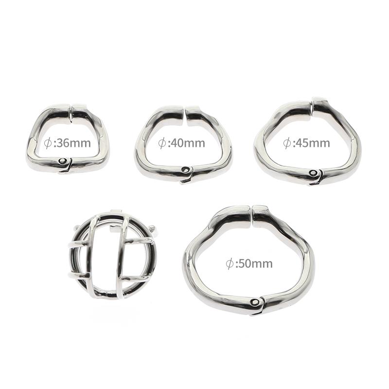 Male chastity device – small locking cage