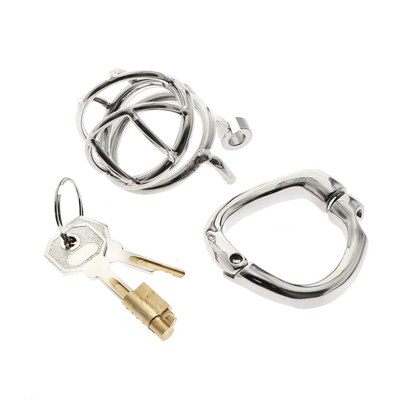 Discreet small cock cage for chastity games