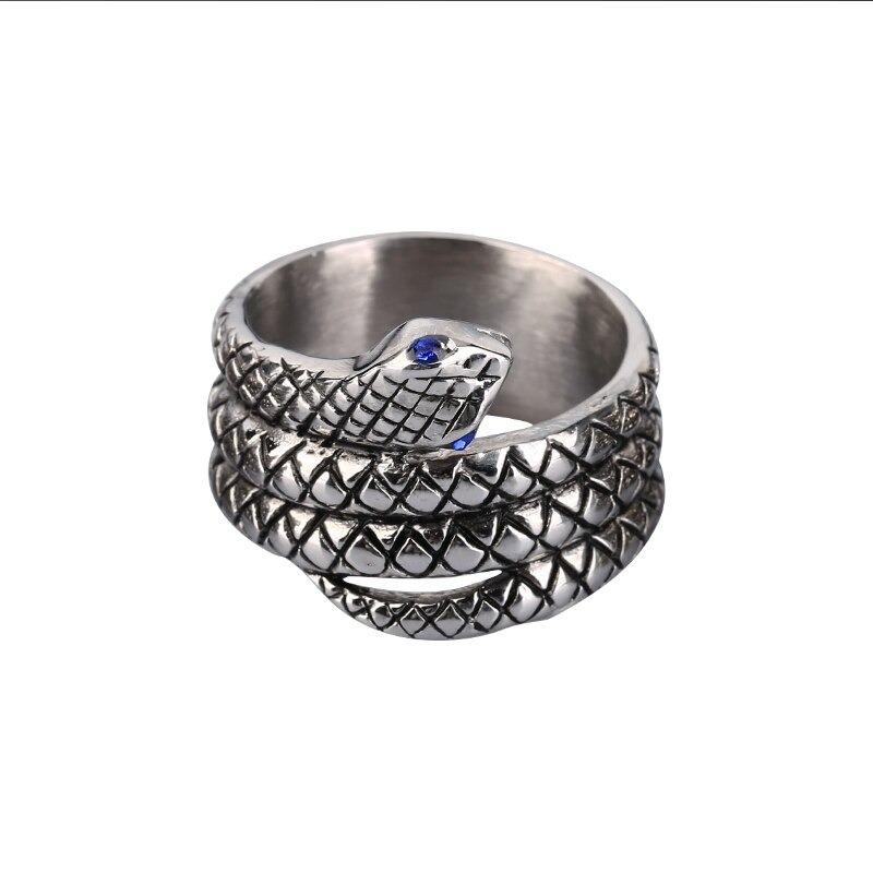 Snake-themed glans ring