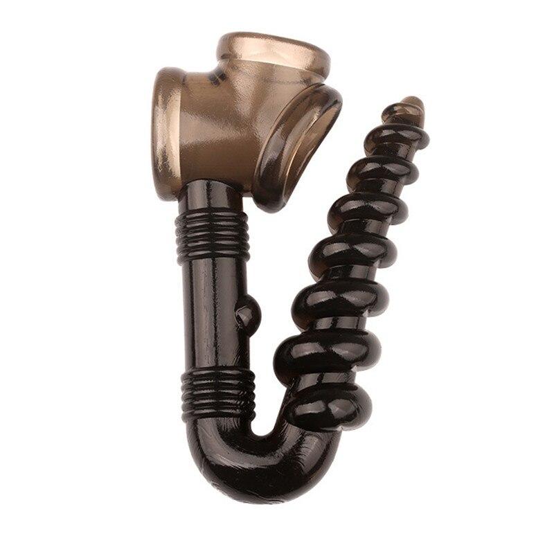 Comfortable anal plug made of silicone