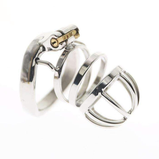 Steel chastity cage in 3 sizes