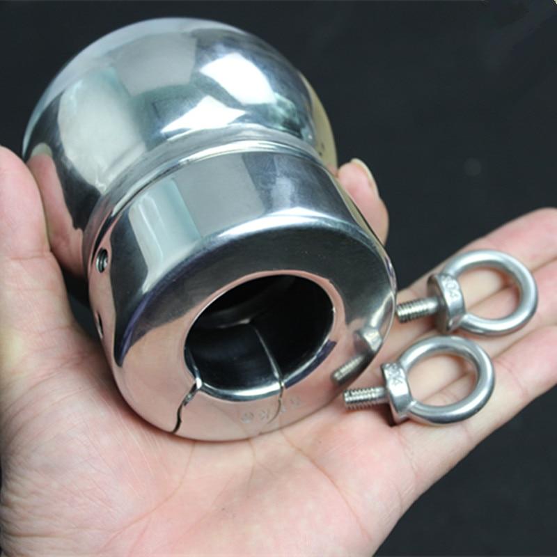steel scrotum stretching pendant