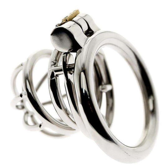 Urethral chastity device for men