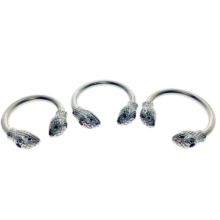 Snake bondage ring for men