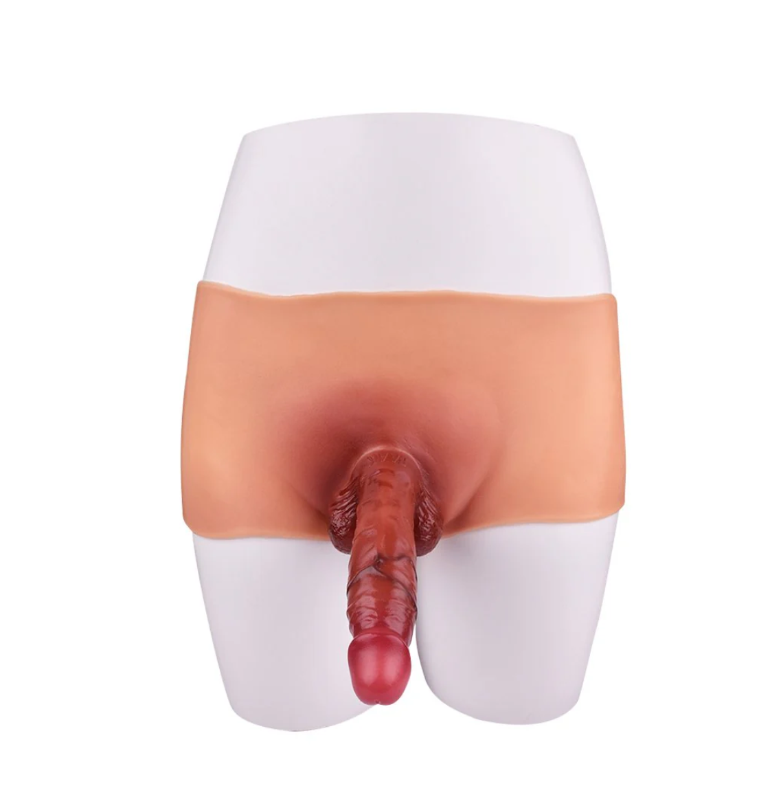 Harness strap on sex toy for anal beginners