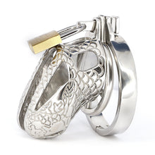 Load image into Gallery viewer, Snake Cock Cage Lockable Penis Ring
