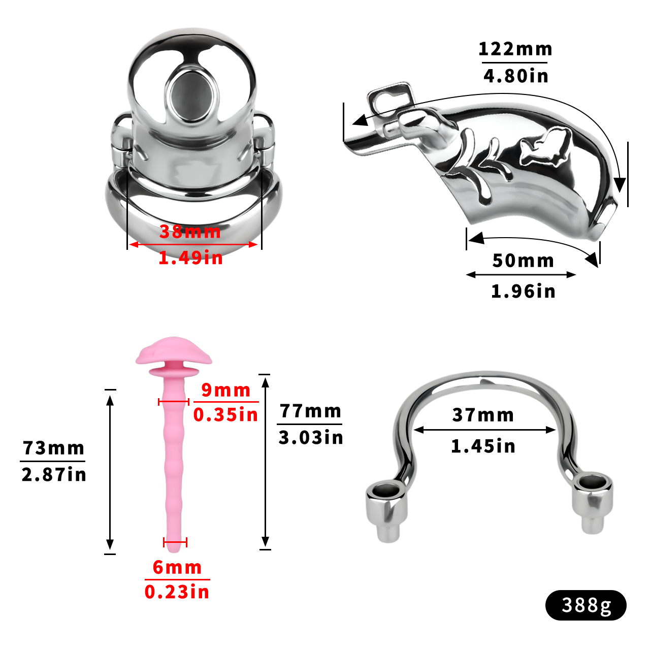 Does this stainless steel PA ring feel smooth?