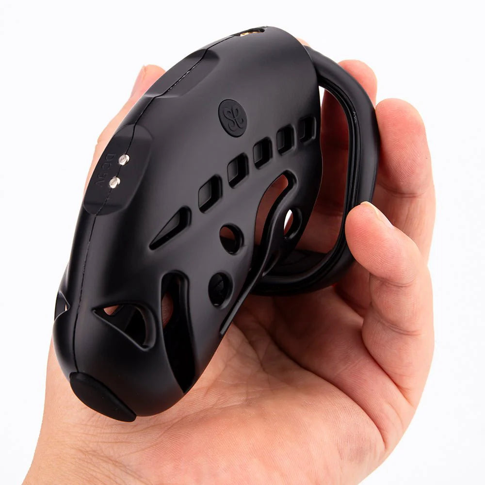 ELECTRO SHOCK CHASTITY CAGE-REMOTELY
