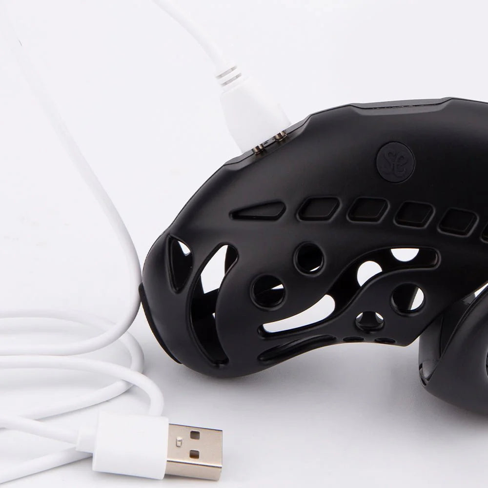 ELECTRO SHOCK CHASTITY CAGE-REMOTELY