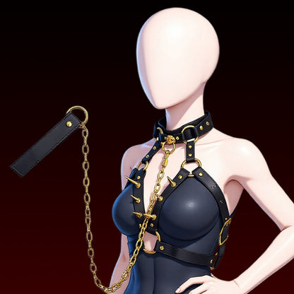 Are the metal rings on this faux leather bondage suit durable and secure?