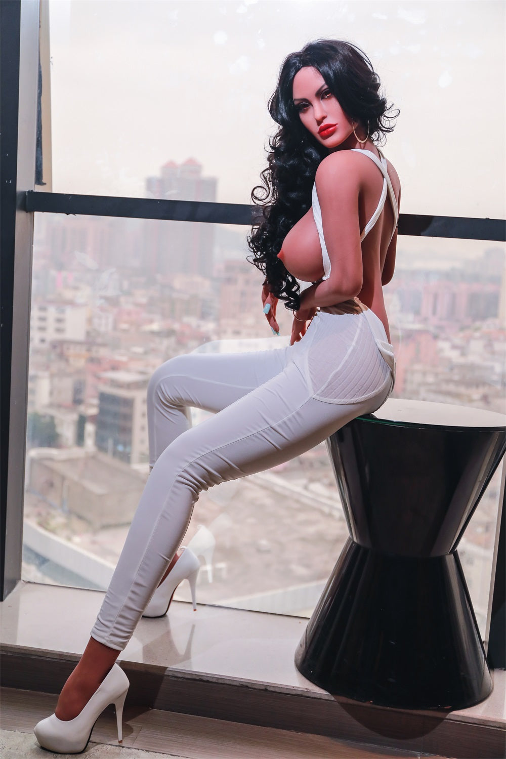 Realistic female love doll 170cm with standing feet option