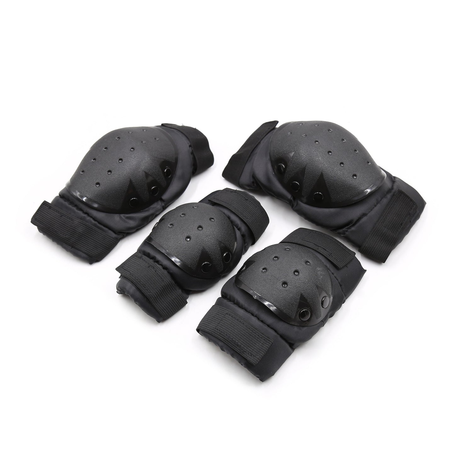 High-density foam knee pads reducing pressure during play