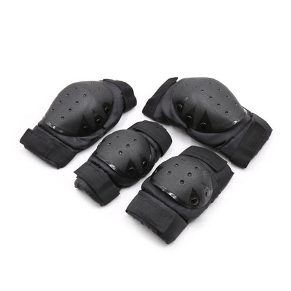 High-density foam knee pads reducing pressure during play