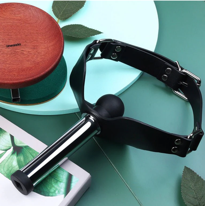 Is this muzzle-gag bathroom set designed for humiliation play?