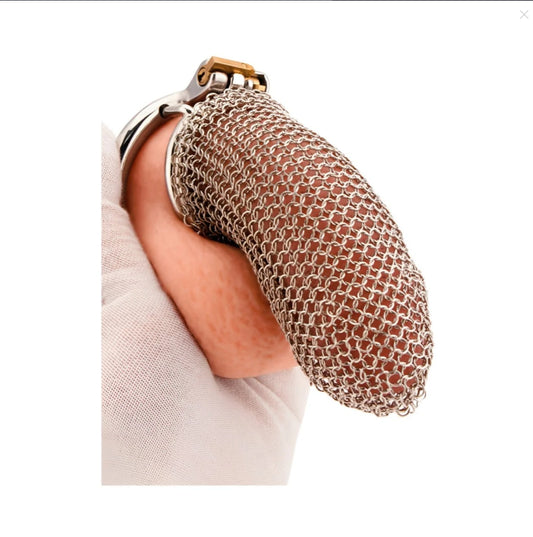 New Mesh Chastity Cage – Secure & Breathable Steel Design