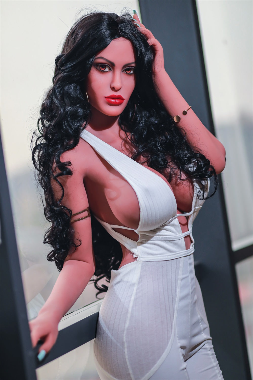 170cm realistic doll with standing feet