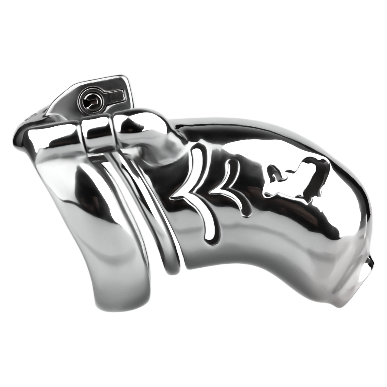 What makes this PA ring chastity lock secure?