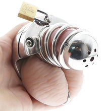 Load image into Gallery viewer, 2-in-1 Ball Stretcher Cock Cage with Catheter BS03
