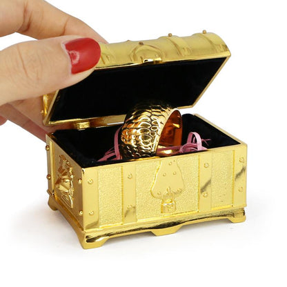 24K Gold - Dragon Scales Glans ring