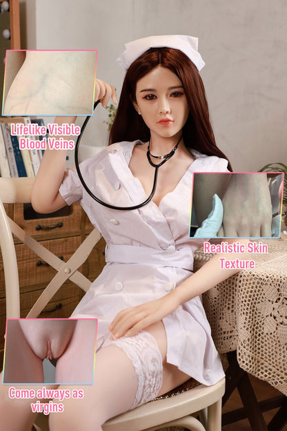 Alexia - Sexy Asian Silicone Sex Doll 5ft2 (158cm)