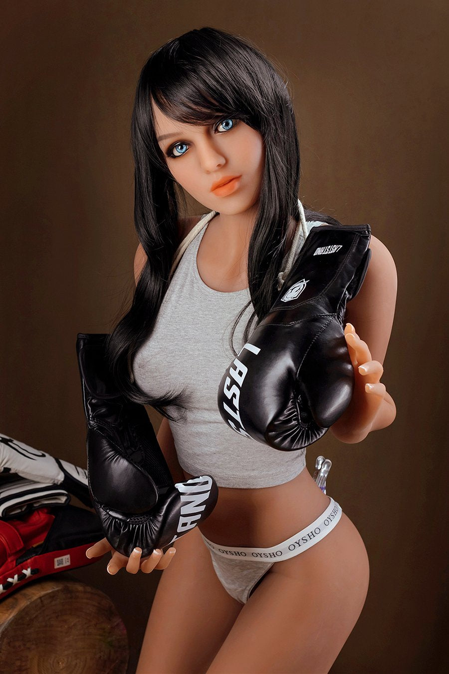 Fitness girl realistic doll