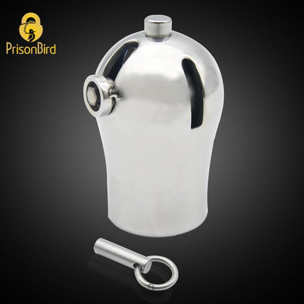 CH38 - PA Chastity cage / Titanium Plug and Bolt