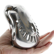 Load image into Gallery viewer, Fully Enclosed Metal Chastity Device | Design for Long-Term Wear
