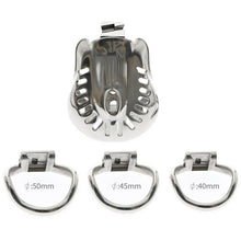 Load image into Gallery viewer, Fully Enclosed Metal Chastity Device | Design for Long-Term Wear
