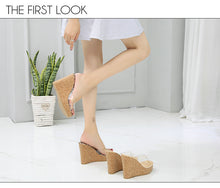 Load image into Gallery viewer, Muffin Slippers 11.5cm Heels
