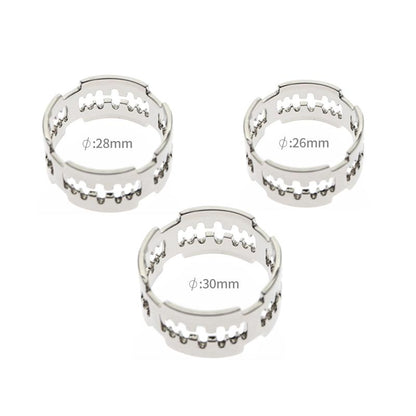 Pleasure ring for penis and glans