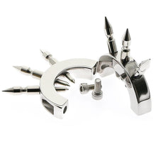 Load image into Gallery viewer, Adjustable CBT spiked testicle ring

