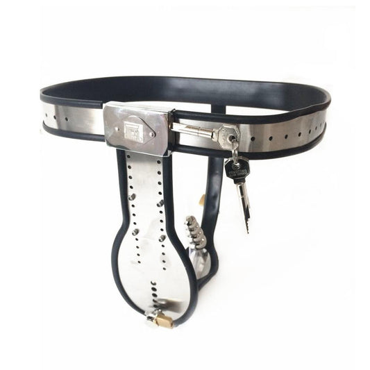 Want to experience perfect control? Try the adjustable Pavo male chastity belt!
