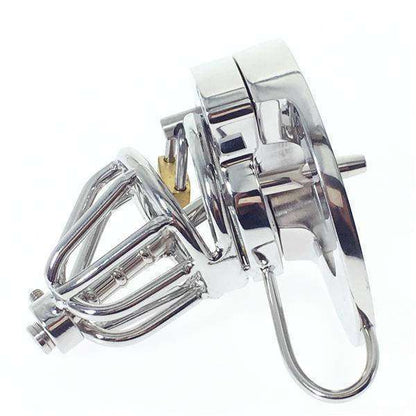 Why use a cock cage with ball stretcher and urethral plug?