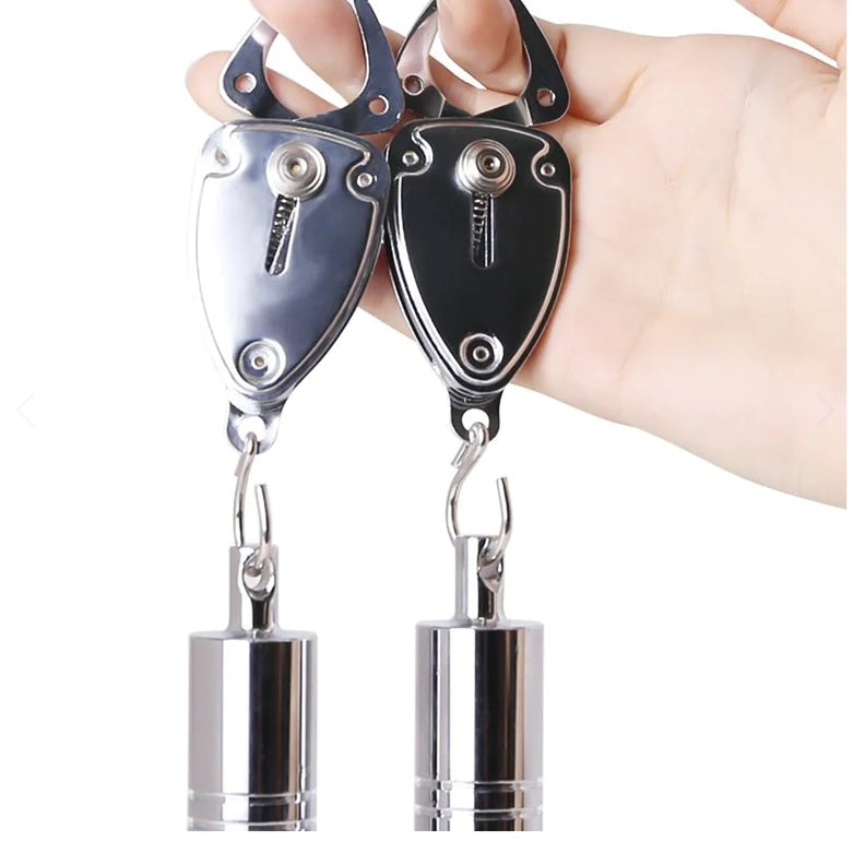 Are weighted clamps better for BDSM training?