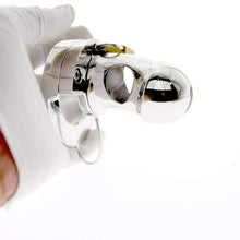 Load image into Gallery viewer, Ball stretcher with secure cock cage
