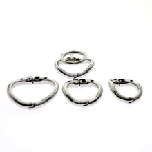 Load image into Gallery viewer, Dual-ring chastity restraint
