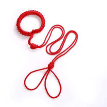 Load image into Gallery viewer, BDSM rope collar with leash
